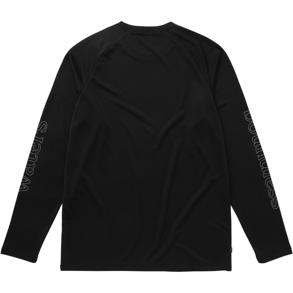 2025 Mystic Hommes Tactic Long Sleeve Loose Fit Quick Dry Top 35001.250220 - Black